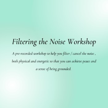 Filtering The “Noise” Workshop